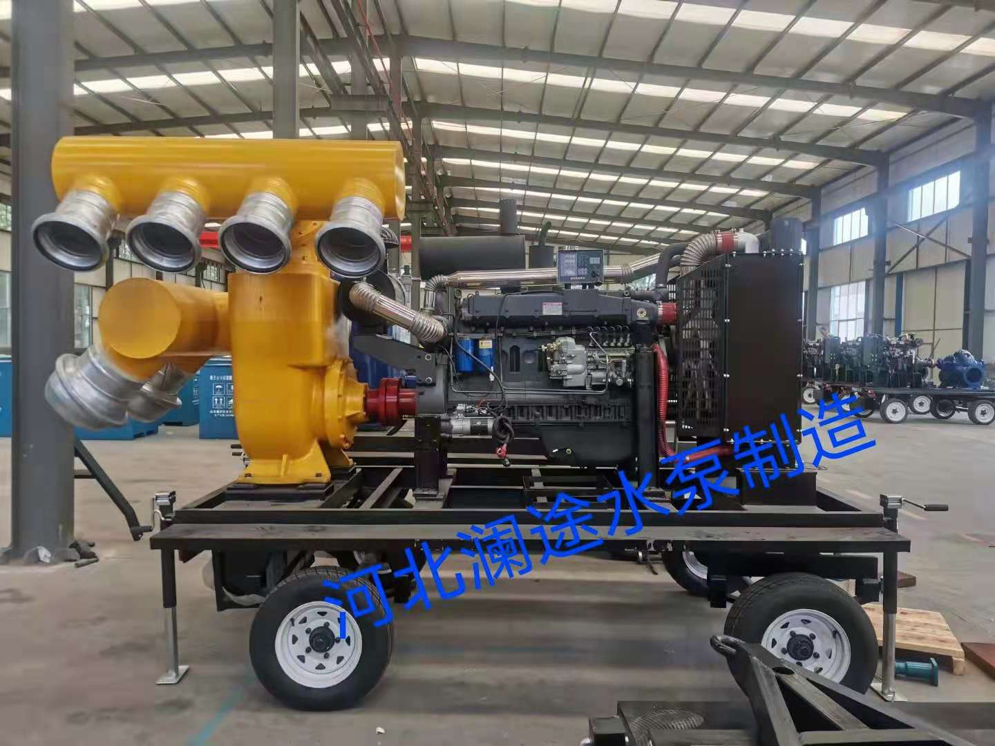 應急防汛搶險排澇泵機組